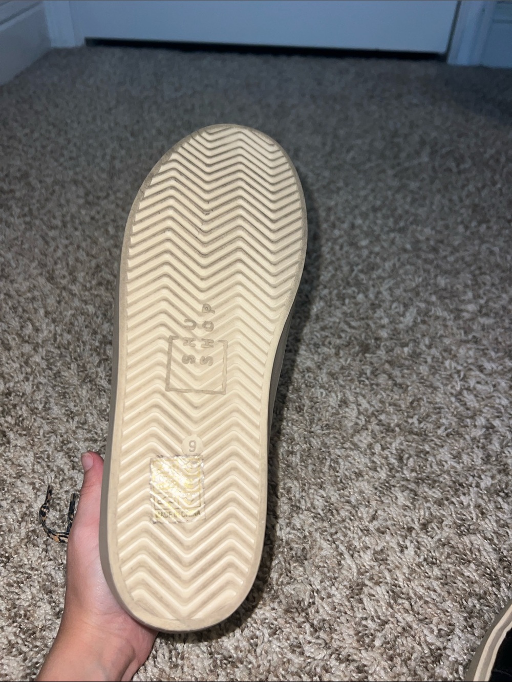 EUC! SHUSHOP Black & Leopard Platform Fashion Sneakers with Logo Sz 9! - Picture 12 of 14